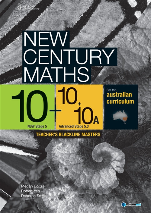  New Century Maths 10/ 10 + 10A Teacher's Blackline Masters | Zookal Textbooks | Zookal Textbooks