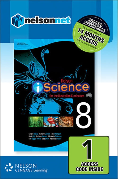  Nelson iScience for the Australian Curriculum Year 8 (1 Access Code  Card) | Zookal Textbooks | Zookal Textbooks