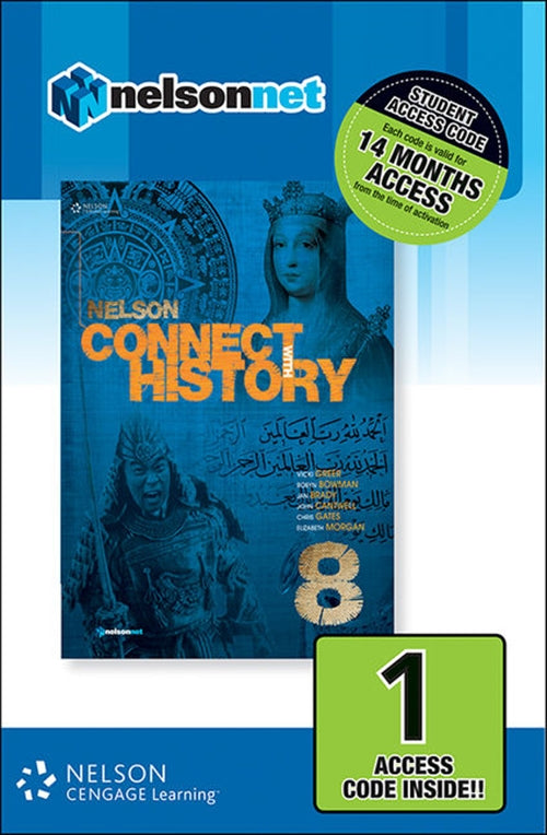  Nelson Connect with History Year 8 for the Australian Curriculum (1  Access Code Card) | Zookal Textbooks | Zookal Textbooks