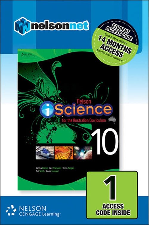  Nelson iScience Year 10 for the Australian Curriculum (1 Access Code  Card) | Zookal Textbooks | Zookal Textbooks