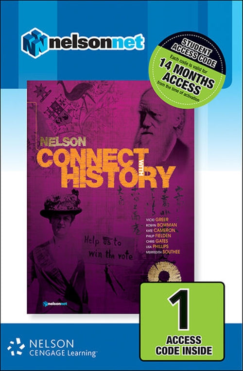  Nelson Connect with History Year 9 for the Australian Curriculum (1  Access Code Card) | Zookal Textbooks | Zookal Textbooks