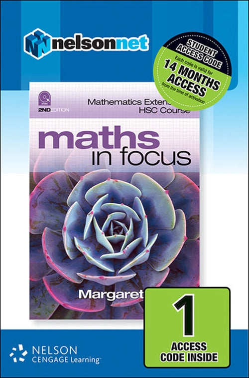  Maths in Focus: Mathematics Extension 1 HSC Course (1 Access Code Card) | Zookal Textbooks | Zookal Textbooks