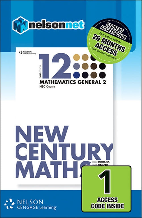  New Century Maths 12 Mathematics General 2 HSC Course (1 Access Code  Card) | Zookal Textbooks | Zookal Textbooks