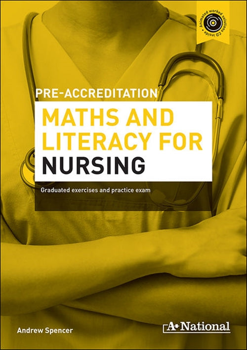  A+ Pre-accreditation Maths and Literacy for Nursing | Zookal Textbooks | Zookal Textbooks