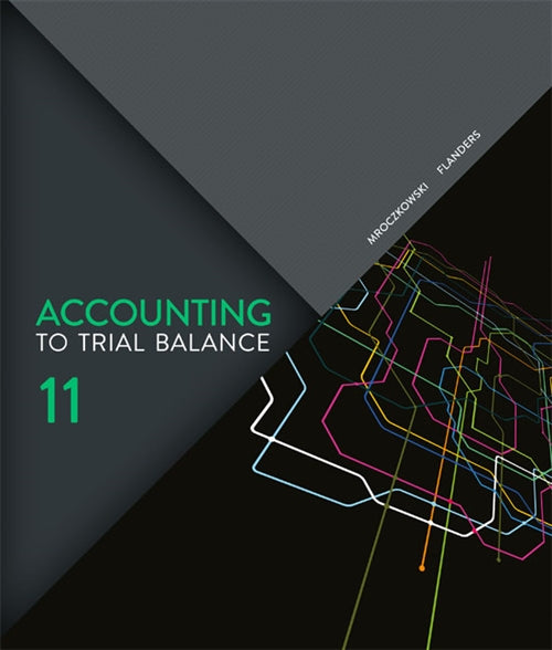  Accounting : To Trial Balance | Zookal Textbooks | Zookal Textbooks
