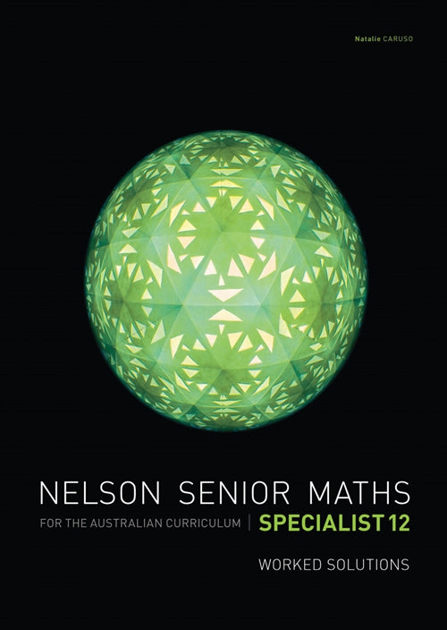 Nelson Senior Maths Specialist 12 Solutions DVD | Zookal Textbooks | Zookal Textbooks