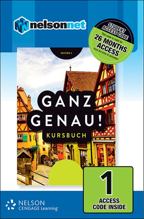  Ganz Genau! (1 Access Code Card) | Zookal Textbooks | Zookal Textbooks