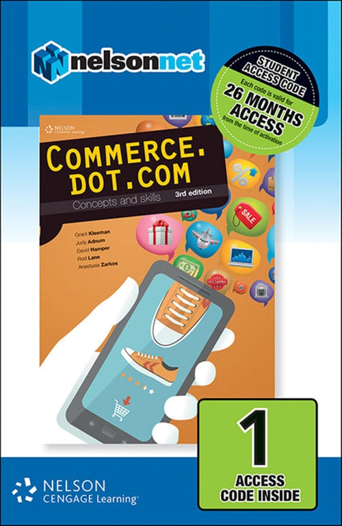 Commerce.dot.com Concepts and Skills 1 Access Code | Zookal Textbooks | Zookal Textbooks