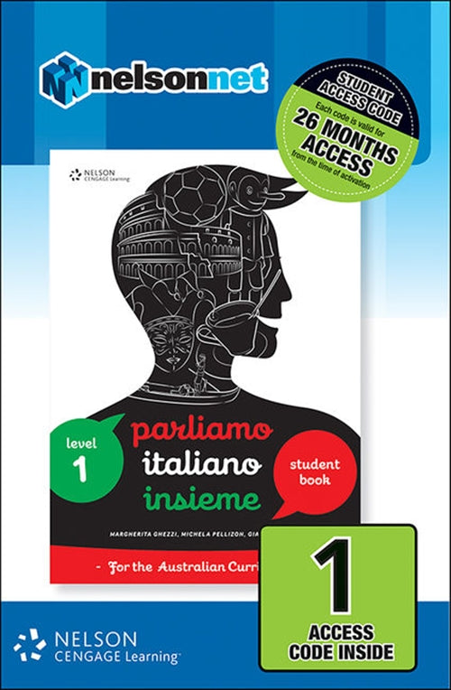  Parliamo Italiano Insieme 1 (1 Access Code Card) | Zookal Textbooks | Zookal Textbooks