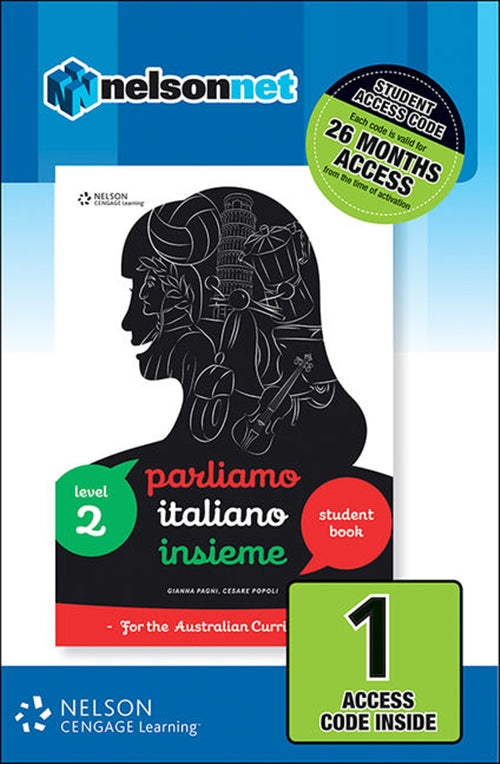  Parliamo Italiano Insieme 2 (1 Access Code Card) | Zookal Textbooks | Zookal Textbooks