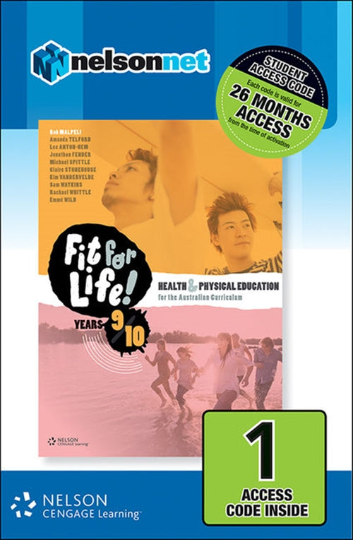 Nelson Fit for Life! Student Book Years 9 & 10 (1 Access Code Card) | Zookal Textbooks | Zookal Textbooks