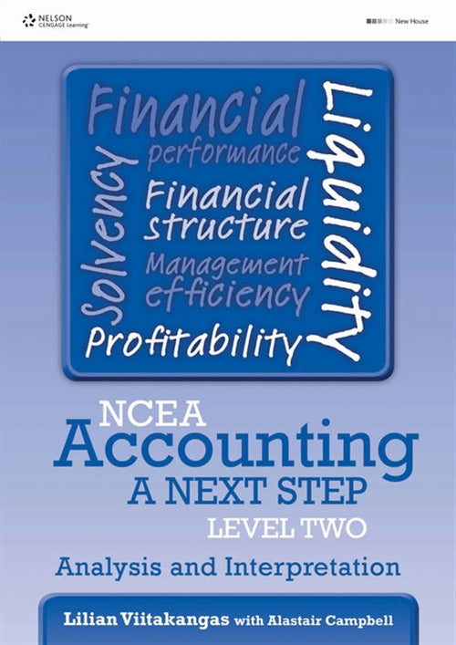  NCEA Accounting A Next Step Level Two: Analysis & Interpretation | Zookal Textbooks | Zookal Textbooks