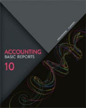  Bundle: Accounting: Basic Reports + Accounting Workbook: To Trial  Balance and Basic Reports | Zookal Textbooks | Zookal Textbooks