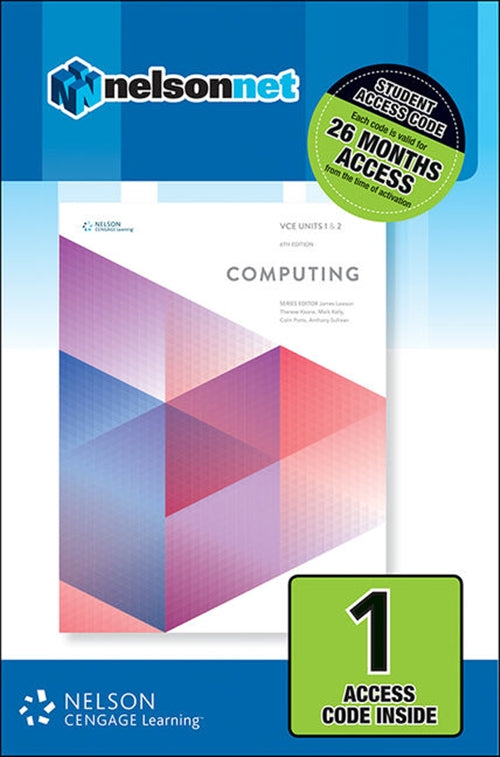  VCE Computing Units 1 & 2 (1 Access Code Card) | Zookal Textbooks | Zookal Textbooks