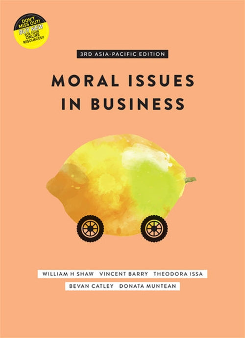  Moral Issues in Business with Online Study Tools 12 months | Zookal Textbooks | Zookal Textbooks