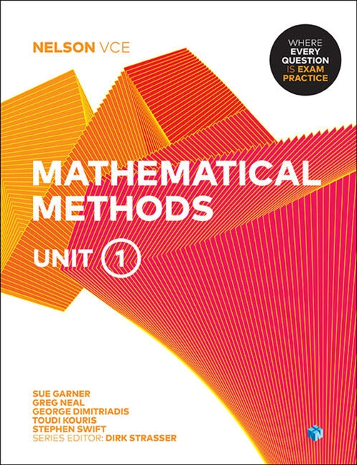  Nelson VCE Mathematical Methods Unit 1 (Student Book with 4 Access  Codes) | Zookal Textbooks | Zookal Textbooks