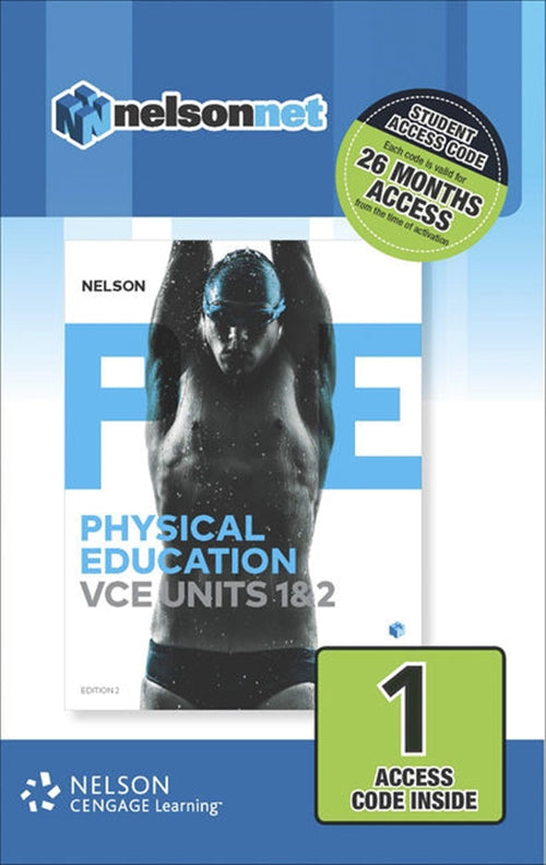  Nelson Physical Education VCE Units 1&2 1-code Access Card | Zookal Textbooks | Zookal Textbooks