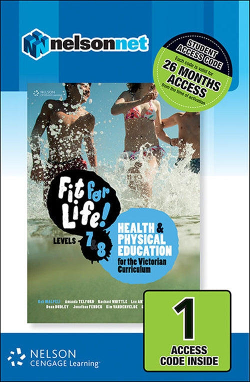  Fit for Life! for Victoria Levels 7 ' 8 (1 Access Code Card) | Zookal Textbooks | Zookal Textbooks