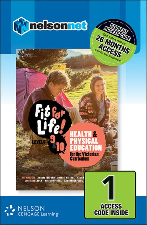  Fit for Life! for Victoria Levels 9 ' 10 (1 Access Code Card) | Zookal Textbooks | Zookal Textbooks