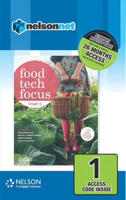  Food Tech Focus Stage 5 (1 Access Code Card) | Zookal Textbooks | Zookal Textbooks