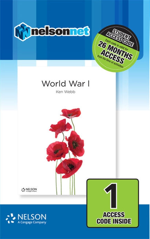  Nelson Modern History: World War I (1 Access Code Card) | Zookal Textbooks | Zookal Textbooks
