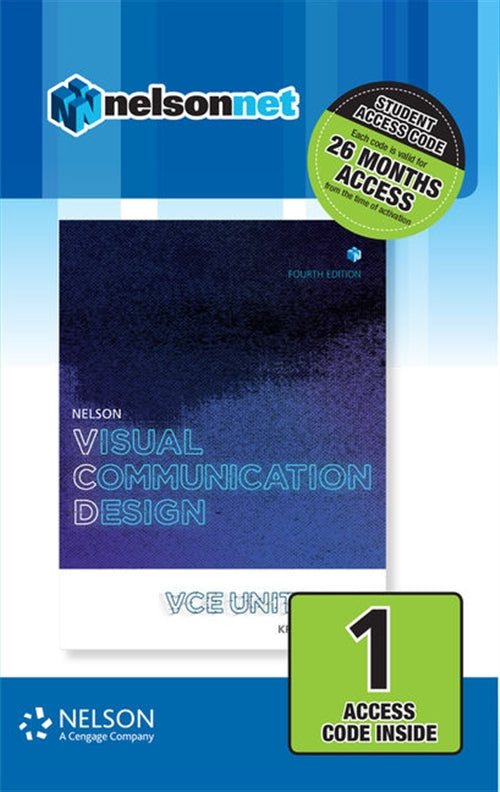  Nelson Visual Communication Design VCE Units 1 ' 4 (1 Access Code Card) | Zookal Textbooks | Zookal Textbooks