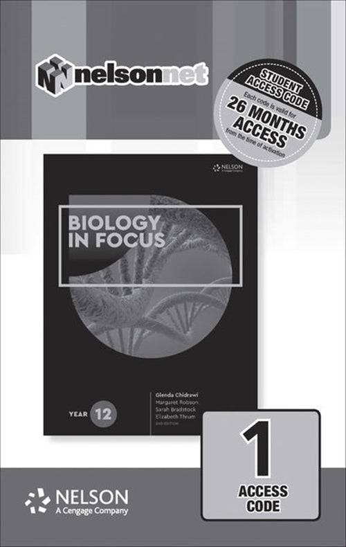  Biology in Focus Year 12 (1 Access Code Card) | Zookal Textbooks | Zookal Textbooks