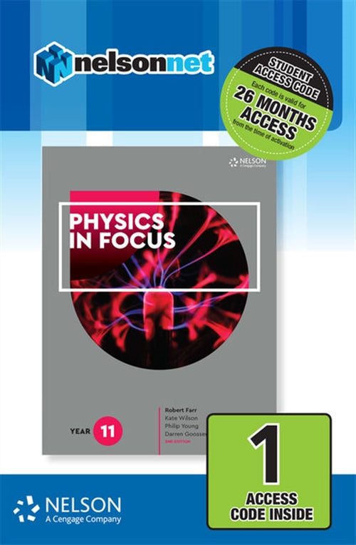  Physics in Focus Year 11 (1 Access Code Card) | Zookal Textbooks | Zookal Textbooks