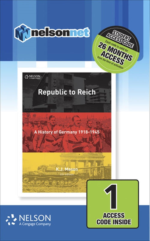  Nelson Modern History Republic to Reich (1 Access Code Card) | Zookal Textbooks | Zookal Textbooks