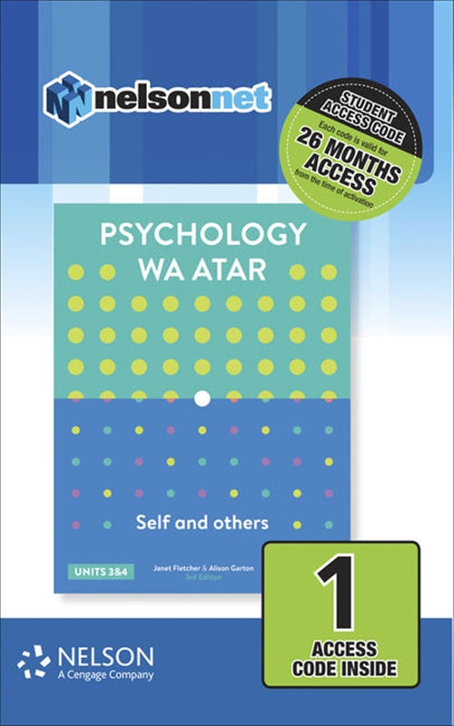  Psychology WA ATAR: Self & Others Units 3 & 4 (1 Access Code Card) | Zookal Textbooks | Zookal Textbooks