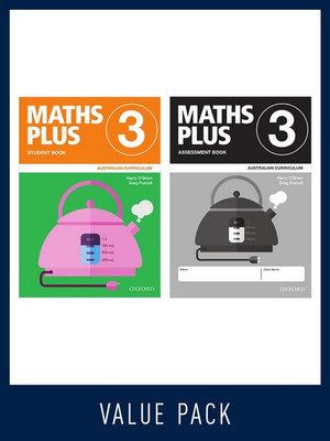 Maths Plus Australian Curriculum Student and Assessment Book 3 Value Pack, 2020 | Zookal Textbooks | Zookal Textbooks