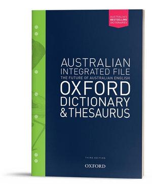 Australian Integrated School File Oxford Dictionary & Thesaurus | Zookal Textbooks | Zookal Textbooks