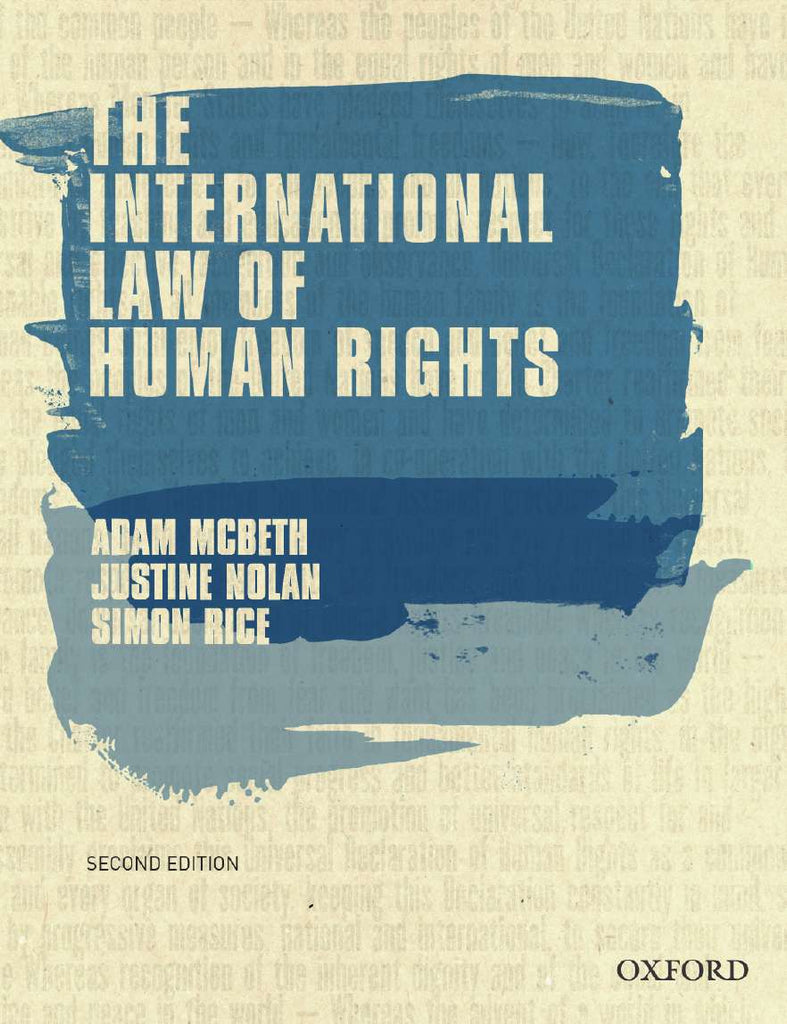 The International Law of Human Rights | Zookal Textbooks | Zookal Textbooks