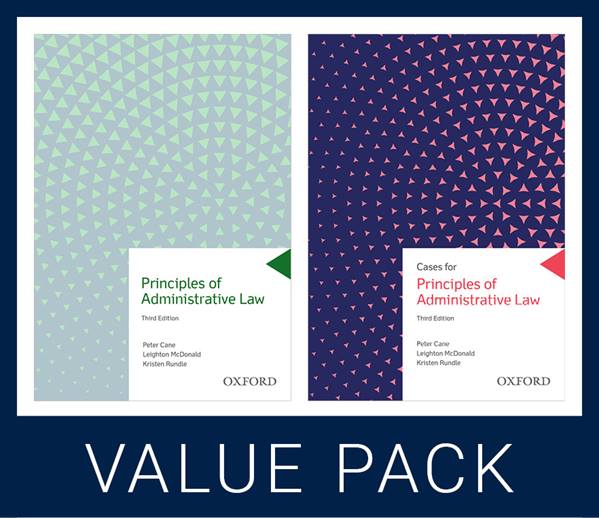 Principles of Administrative Law Value Pack | Zookal Textbooks | Zookal Textbooks