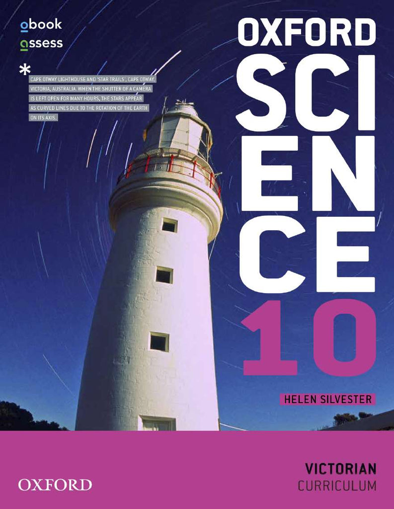 Oxford Science 10 Victorian Curriculum Student Book + obook assess | Zookal Textbooks | Zookal Textbooks