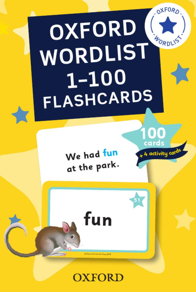 Oxford Wordlist First 100 Flashcards | Zookal Textbooks | Zookal Textbooks