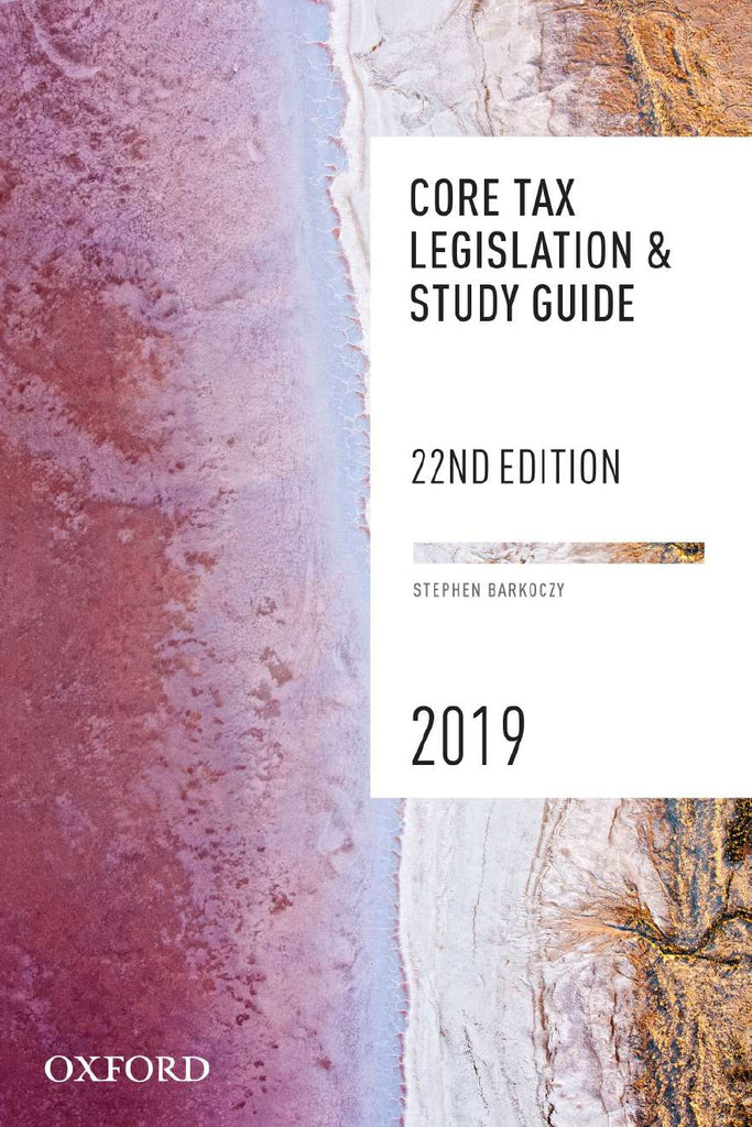 Core Tax Legislation & Study Guide 2019 | Zookal Textbooks | Zookal Textbooks