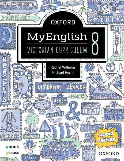 Oxford MyEnglish 8 VIC Student book + obook assess | Zookal Textbooks | Zookal Textbooks