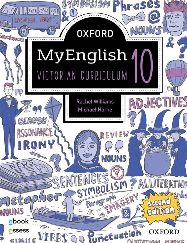 Oxford MyEnglish 10 VIC Student book + obook assess | Zookal Textbooks | Zookal Textbooks