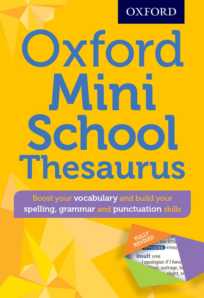 Oxford Mini School Thesaurus 2016 | Zookal Textbooks | Zookal Textbooks