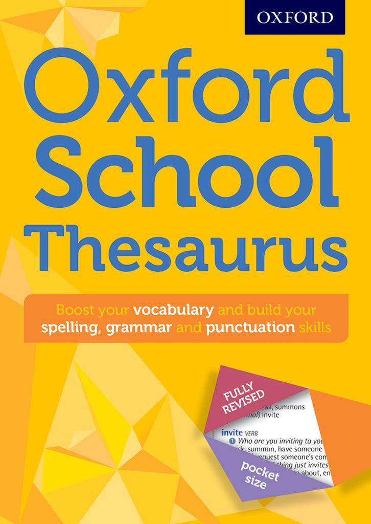 Oxford School Thesaurus 2016 | Zookal Textbooks | Zookal Textbooks