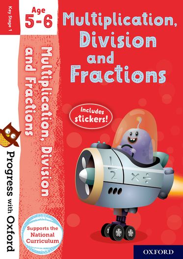 Progress with Oxford Fractions, Multiplication and Division Age 5-6 | Zookal Textbooks | Zookal Textbooks