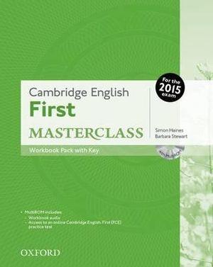 Cambridge English: First Masterclass Workbook Resource Pacl with Key and Audio C | Zookal Textbooks | Zookal Textbooks