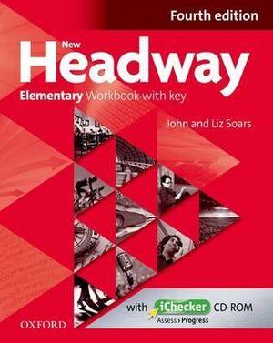 New Headway Elementary Workbook with Key & iChecker CD-ROM Pack | Zookal Textbooks | Zookal Textbooks