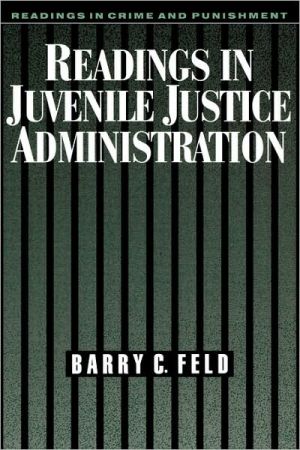 Readings in Juvenile Justice Administration | Zookal Textbooks | Zookal Textbooks