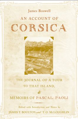 An Account of Corsica, the Journal of A Tour to That Island | Zookal Textbooks | Zookal Textbooks