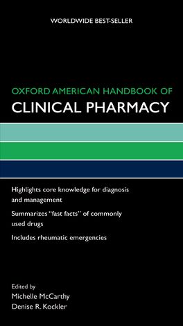 Oxford American Handbook of Clinical Pharmacy | Zookal Textbooks | Zookal Textbooks