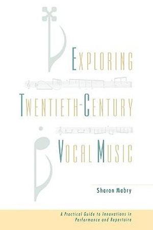 Exploring Twentieth Century Vocal Music | Zookal Textbooks | Zookal Textbooks