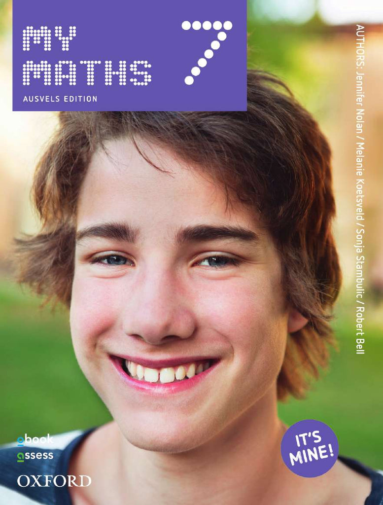 MyMaths 7 AusVELS Student book + obook assess | Zookal Textbooks | Zookal Textbooks