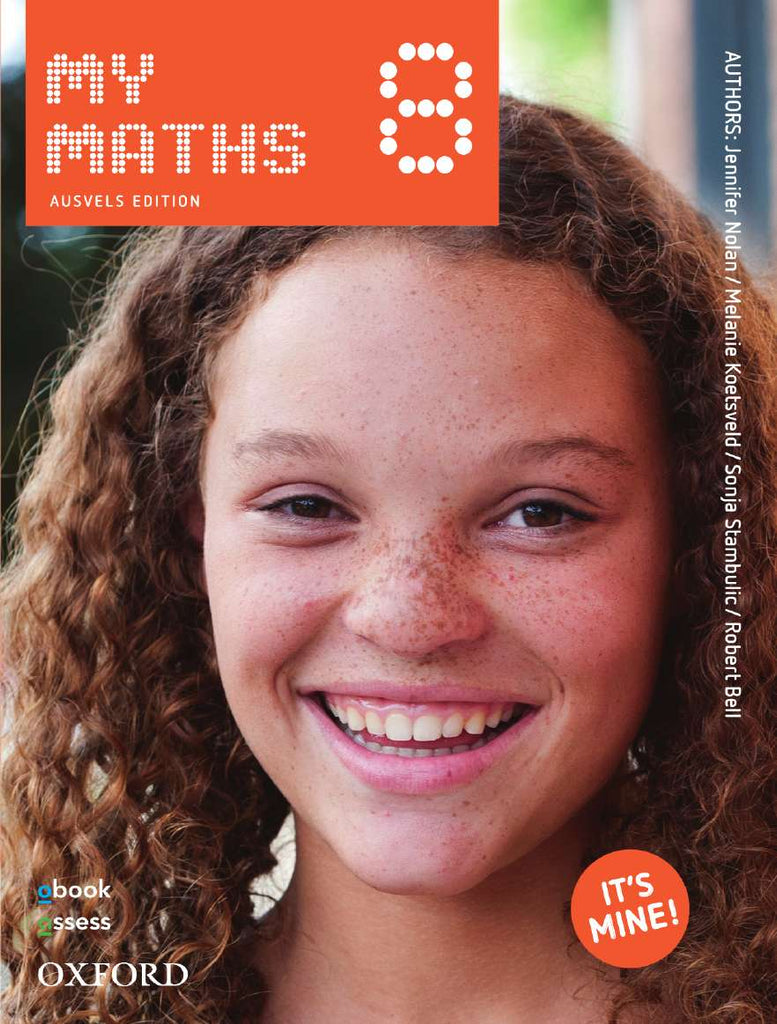 MyMaths 8 AusVELS Student book + obook assess | Zookal Textbooks | Zookal Textbooks